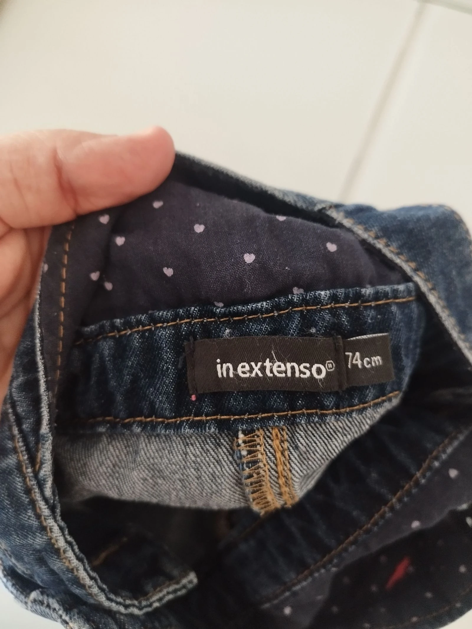Babyjeansjurk 9 maanden Inextenso – photo 2
